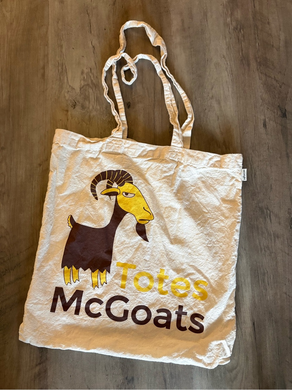 Totes McGoats Canvas Tote Bag